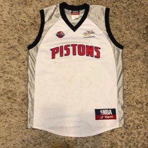 NBA FINALS PISTONS CHAMPIONSHIP “WALLACE” JERSEY